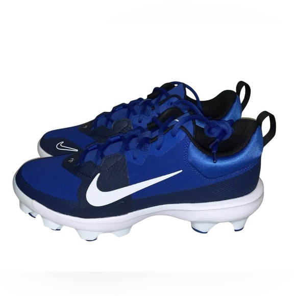 Nike Force Trout 9 PRO MCS Molded Baseball Cleats Blue FB2908-401 Kids Size 7 - Picture 2 of 7